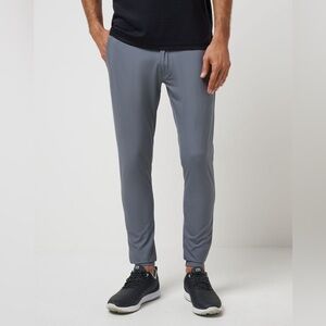 Travis Mathews Open To Close Jogger Quiet Shade Grey Athletic Pants Size 34